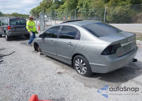 2009 Honda Civic Ex из США, поврежденный, VIN 2HGFA15829H526104